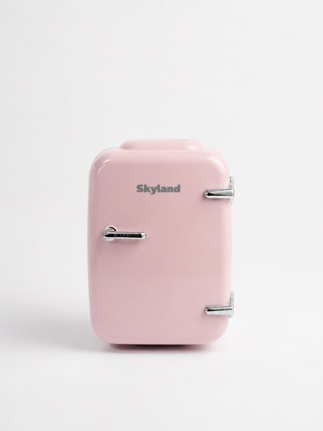 TreeJar Skyland Mini Fridge 4L / 6 Can – Portable Cooler & Warmer for Skincare, Cosmetics, Food & Drinks – Quiet, Energy Efficient Personal Beauty Fridge for Home, Office, Car & Travel (Pink) - view 9